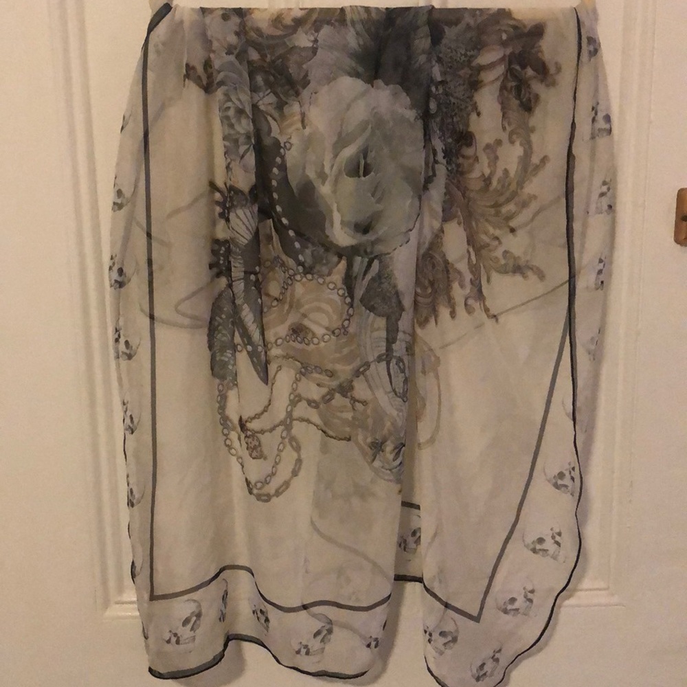 Topshop Skull Scarf